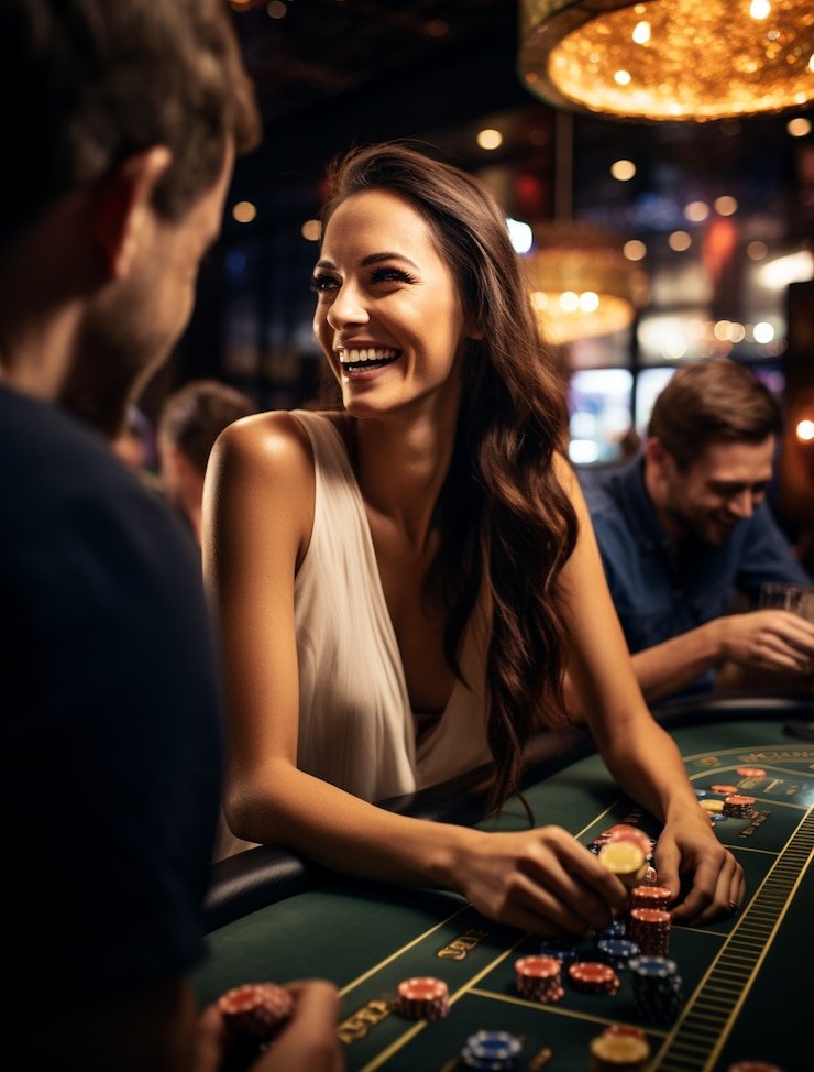 Dealer profesional mutu777 mengelola meja Texas Poker langsung dengan kamera multi-sudut